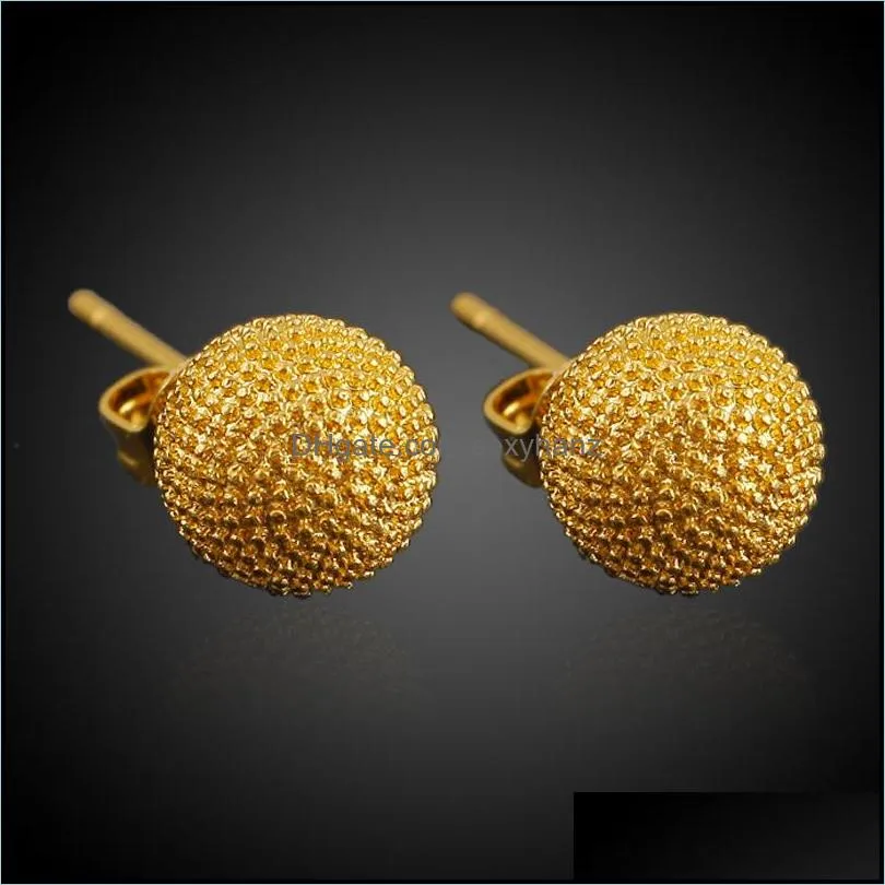 Used Christian Dior Earrings Womens Gold Round India | Ubuy