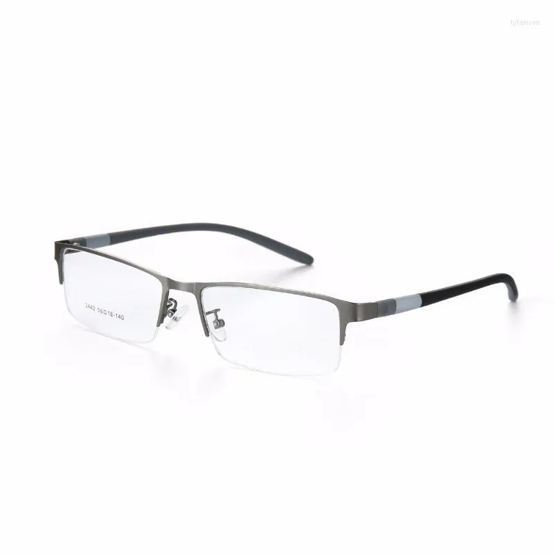 Sonnenbrille Rahmen 2022 Mode Titan Randlose Brillen Rahmen Marke Designer Männer Gläser Anzug Lesen Optische Prescpriton Linsen