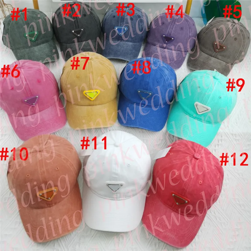 Triângulo Badge Snapback Cap Retro Canvas Caps de golfe Moda Sport Caps Caps Outdoor Skateboard Hat