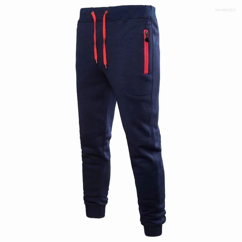 Herenbroek mannen unieke zip pocket hiphop haremkwaliteit outparty training hindernissen casual heren joggers top hier heren broek