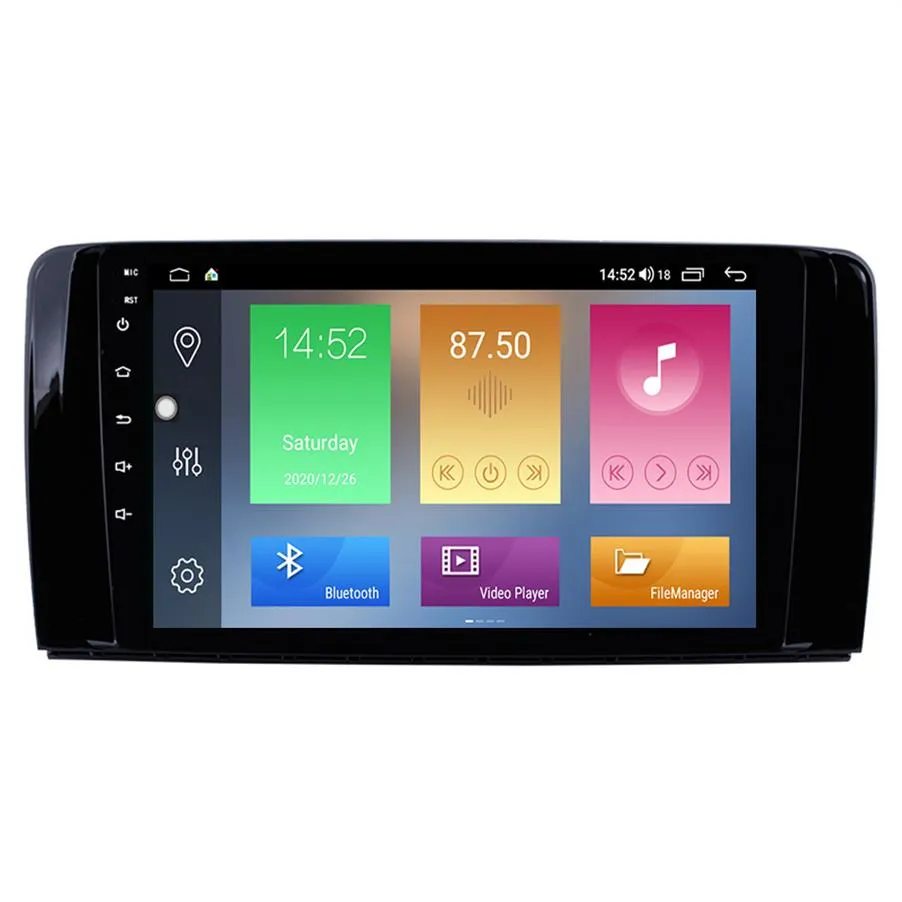 9 بوصة Android 10 CAR DVD Radio Player GPS System for Mercedes Benz R Class 2006-2013 W251 R280 R300 R320 R63234A