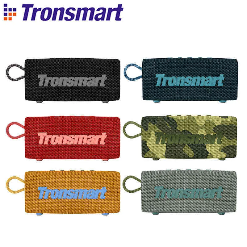 Przenośne głośniki Tronsmart Trip Bluetooth 5.3 Głośnik podwójny głośnik przenośny z wodoodpornym IPX7 True Wireless Stereo dla Outdoor T220831