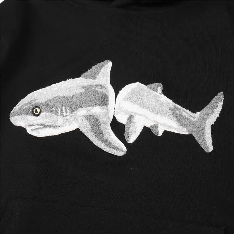 2022 Designer Hooded Hoodies Shark hoody Oversized Sweater Mens/Womens palm Fashion Streetwear angels Pullover Sweatshirt Loose Couple hoodie Top Clothing