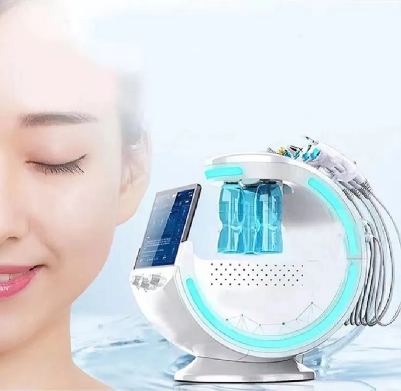 2022 Smart Ice Blue Skin Analyzer Multifunktion Hydro Dermabrasion Facial Diamond Hydra Microdermabrasion Machine Peel Peel