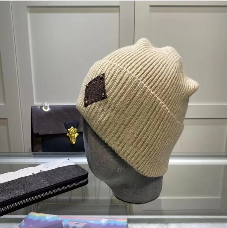 Hüte Gestrickte Mode Caps für Frauen Männer Winter Herbst Elastische Skullies Beanies Kappe Top Qualität Gestrickte Outdoor Warme Mütze