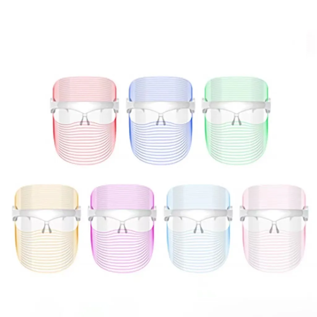 Professioneel LED Photon Light Therapy Mask Beauty Device Face Trapping Whitening Anti-Aging Skin Care Tools Facial Mask
