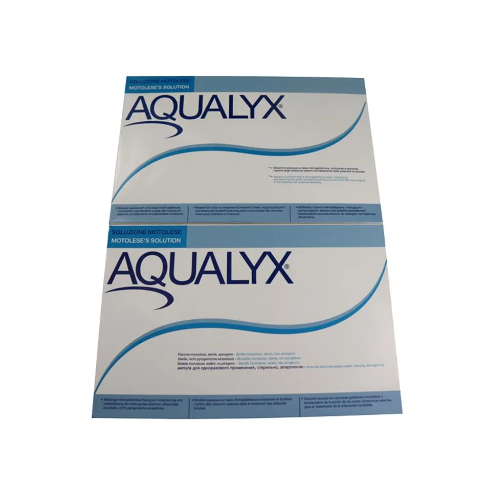 عناصر الجمال Aqualyx Solution 8ml 10 قوارير التخسيس body225i