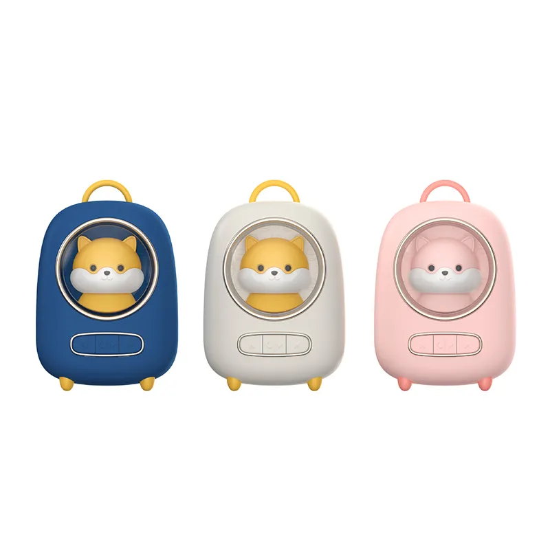 Haut-parleurs portables pour animaux de compagnie mignons Haut-parleur de klaxon Bluetooth Mini lecteur MP3 de musique extérieure portable Haut-parleur d'ordinateur Aux