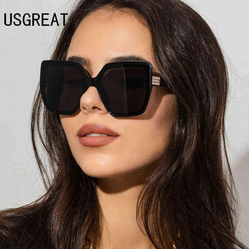 선글라스 브랜드 디자이너 고양이 눈 선글라스 여자 빈티지 검은 거울 선글라 여성 큰 프레임 시원한 섹시 안경 안과 UV400 T220831