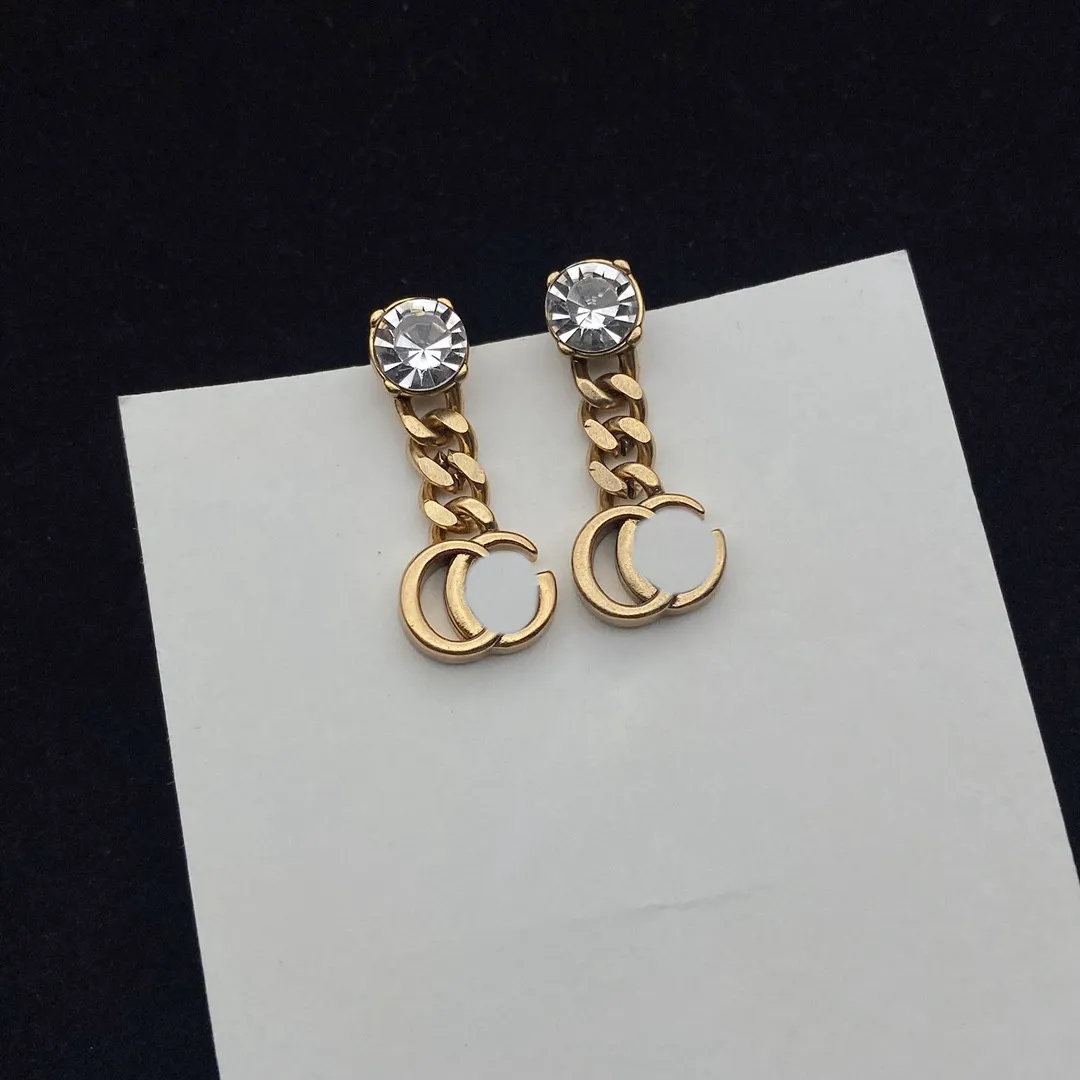 Hohe Qualität Luxus Ohrstecker Frauen Mode Klassische Größe Edelstahl Paar Geschenk Designer Schmuck1