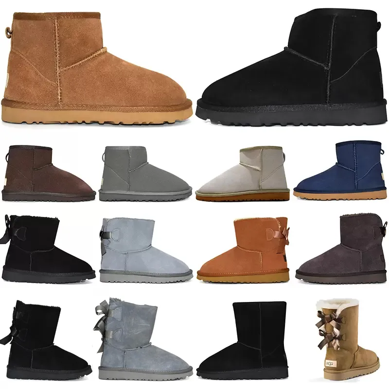 men women Boots Smooth Winter Ankle Half Black Grey Plate-forme mens fashion platform boot shoes