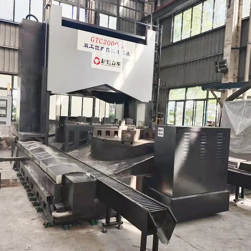 DHgate.com:2024 Model Graphite Machining Center Lathe: Dual Station ...