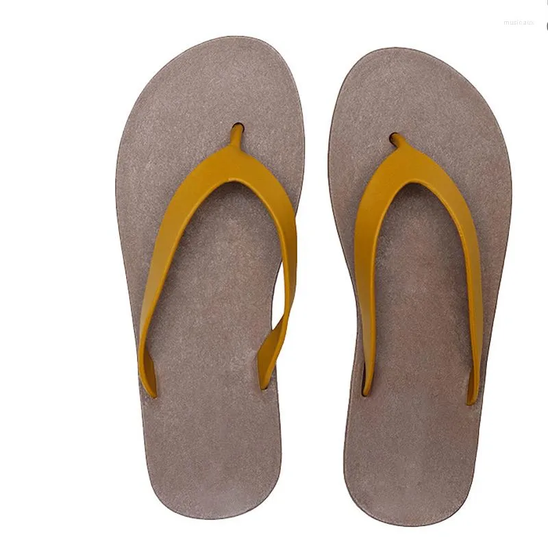 Zapatillas 2022 Fashion Women Summer Beach Flip Flip Flip Anti-Slip Slip Casual cómoda Casa Damas zapatos