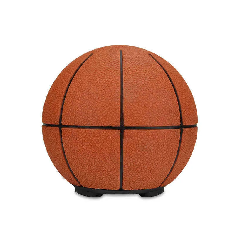 Taşınabilir Hoparlörler Top Bluetooth Hoparlör Mini Yaratıcı Karikatür Basketbol Sevimli Bluetooth-Speaker Kablosuz Hoparlörler Yüksek Heavy Bass T220831