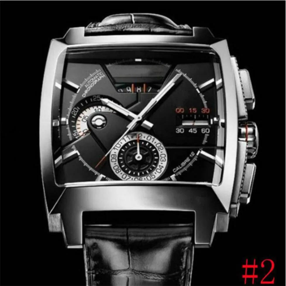 Man Luxury Watch Watch Band Designer Автоматические механические мужские часы Black Dial Watches222B