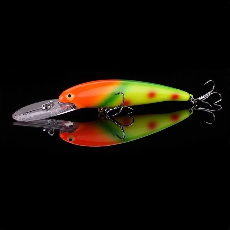 낚시 고리 도보 생선 전문 미끼 115mm115g Minnow Wobbler 깊이 34m베이스 파이크 미끼 태클 Pesca Hard 220830