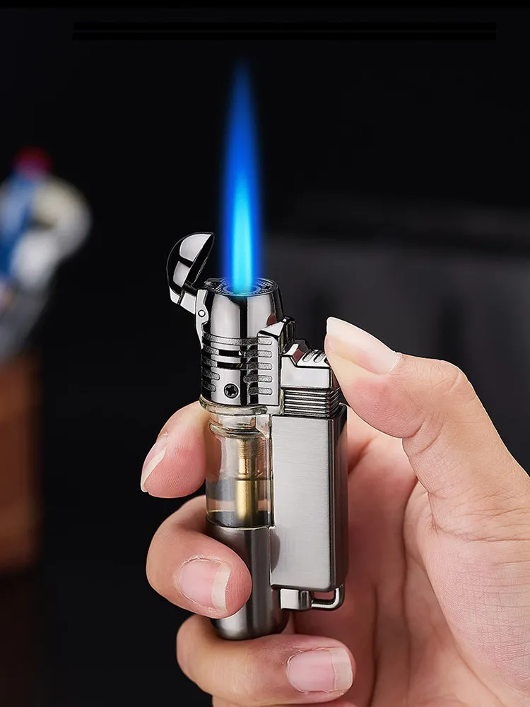Windproof Butane Torch Lighter Blue Flame... From Lighterfactory, $3.05