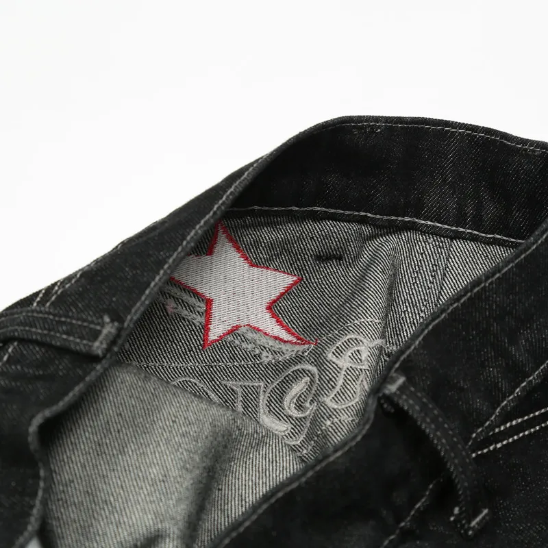 Chic Embroidered Mens Denim Jeans: Streetwear, Hip Hop, And