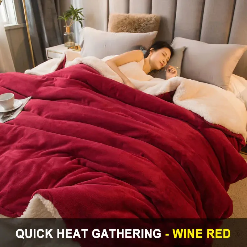 Altavida Weighted Blanket Winter Wool Adult Thick Warm Duvet Cover Double Sided Solid Color Travel Office Sofa Bed Bedspread 220831 From Gou09 16.8 DHgate.Com Better Than Pottery Barn Crate Barrel