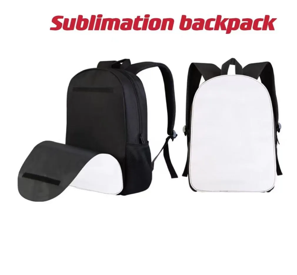 Whole Sublimation DIY Backpacks Blank Other Office Supplies Heat