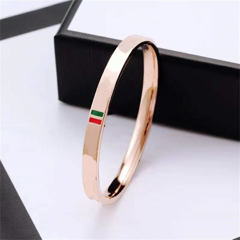 Braccialetti di design di gioielli di lusso Argento oro rosa inossidabile Braccialetti di amicizia a 3 colori Donna Uomo Bracciale intrecciato vintage Gioielli all'ingrosso