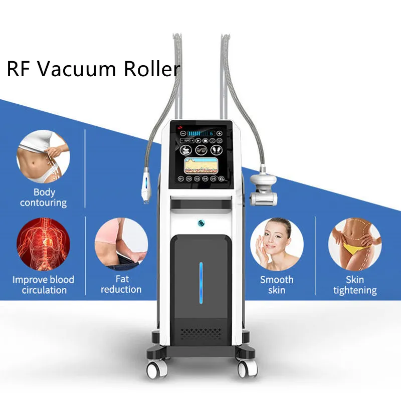 M￡quina de emagrecimento de rolos de v￡cuo Vela esculpindo o corpo de tech corporar a pele Remo￧￣o de celulite Remo￧￣o Removedor de rugas Equipamento de face Equipamento de beleza Dispositivo de queima de gordura