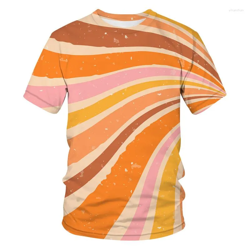 Men's T Shirts 2022 Summer Fashion And Comfortable Standard Art Painting 3d Printed T-shirt Graffiti Pattern Casual Clothes