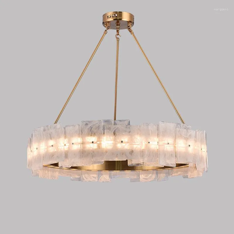 Chandeliers Deyidn Nordic Cloud Glass Chandelier Light Luxury Creative Living Room Bedroom Designer Simple Restaurant