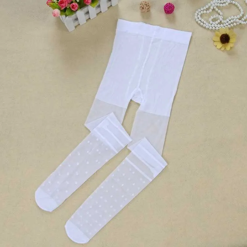 Носки Весенние Детские Девочки Колготки Ультра Тонкие Милые.