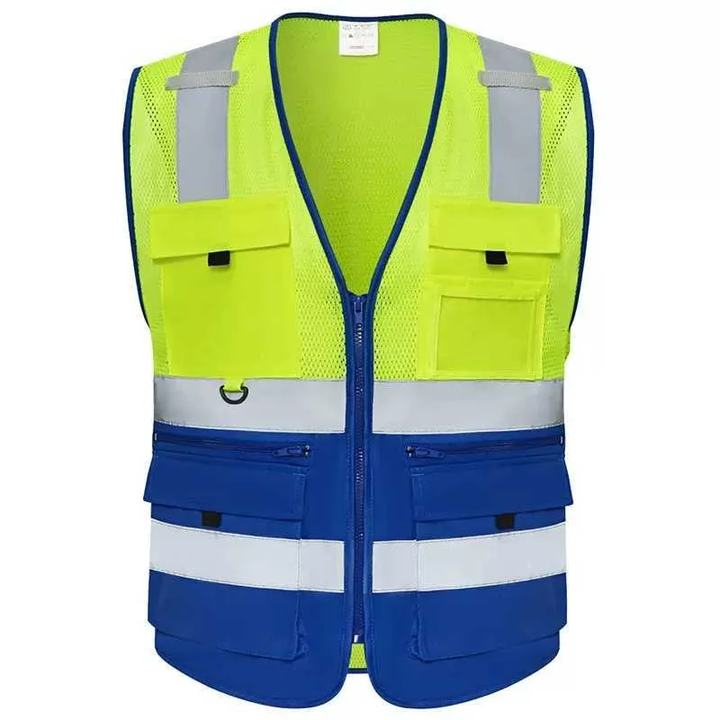 Wholesale Construction Clothing Safety Vest High Visibility Reflective