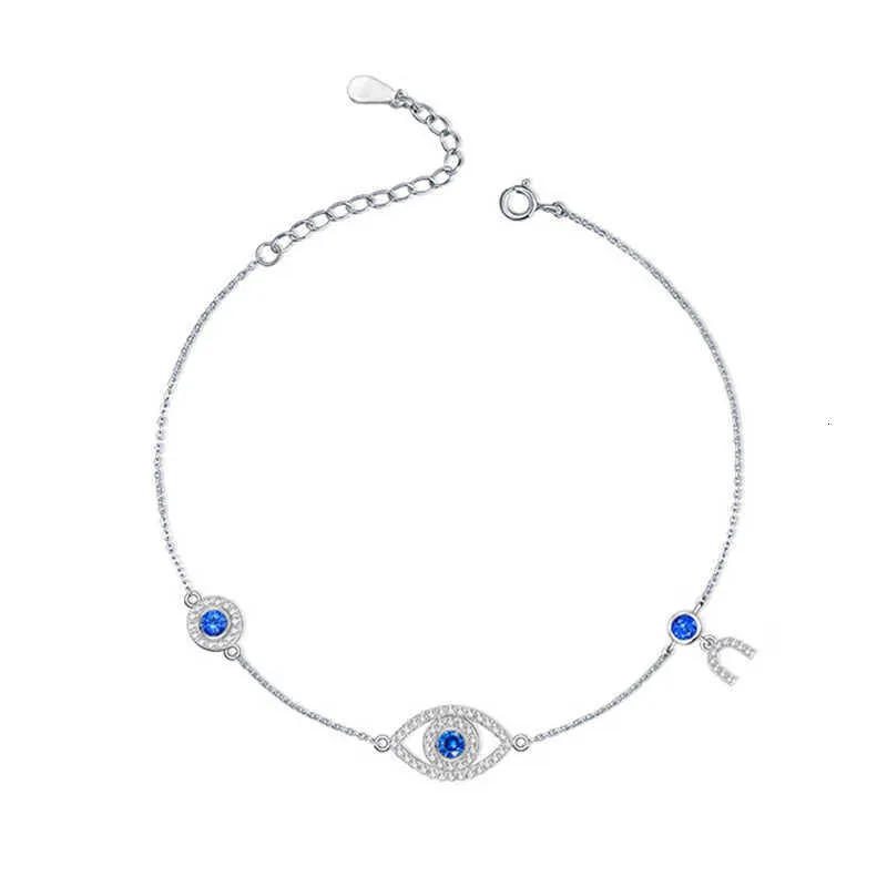 Bracelet Chain Kaletine Lucky Evil Eye s for Women Luxury 925 Sterling Silver Gift Girl Kids Turkey Jewelry