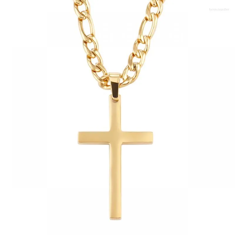 Hanger kettingen mannen en vrouwen mode eenvoudig ontwerp kruis religieuze amulet persoonlijkheid vrije tijd geschenk ketting