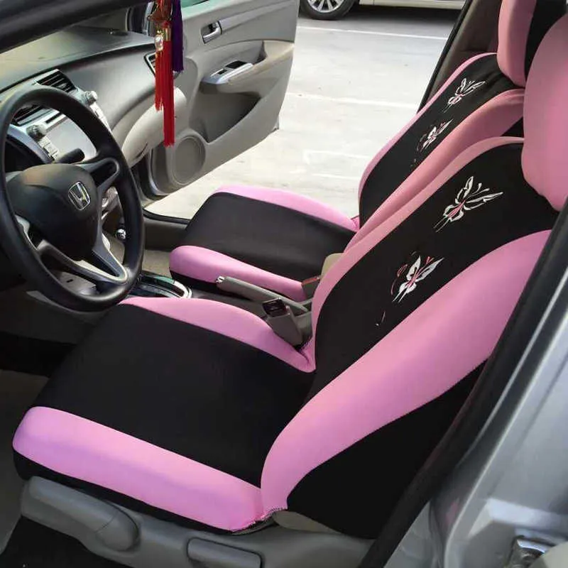 Erdbeere Auto Sitzbezüge, Süße Girly Pink Cottagecore Auto Sitzbezug, Pink  Erdbeer Auto Zubehör - .de