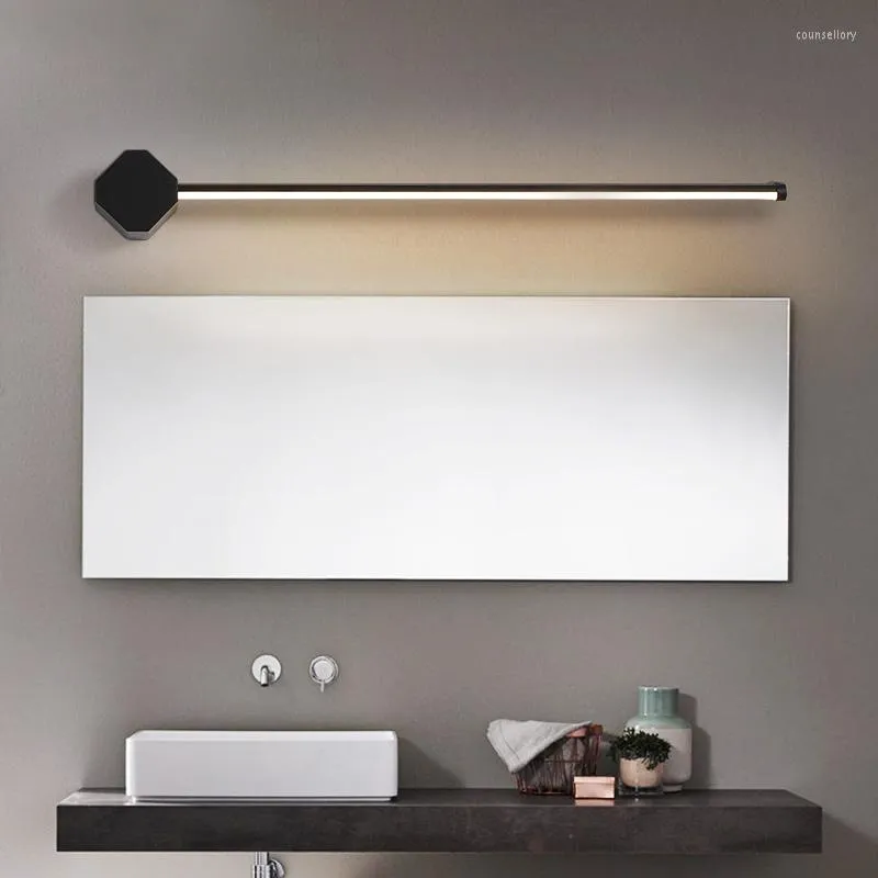 Appliques murales Dressing 1 Pc Aluminium LED Vanité Lampe Long Miroir Lumière Moderne Salle De Bains Appareils Toilette Maquillage Arandela