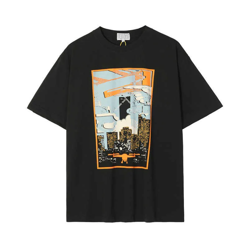 T-shirts pour hommes Oversized Cavempt t Summer Style Fashion Vintage Cav Empt C.e Top Tees Short Sleeve Pur coton marque de luxe de haute qualité