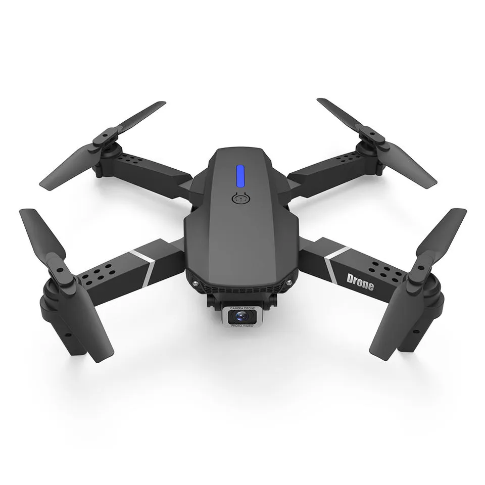 Hurtownia E88 Pro E525 Drony 4K kamera Wi -Fi Remot sterujący przenośny 360 ° Rolanie 2.4G FPV Tryb bezgłowy Quadrocopter UAV Składany dron