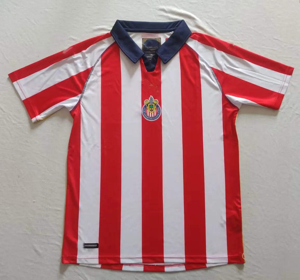Chivas記念版サッカージャージーグアダラハラメンズホームアウェイ