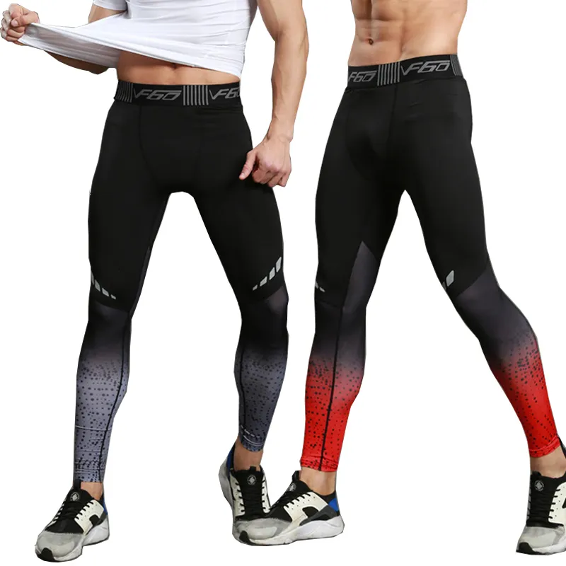 Herrbyxor S Gym Compression Legings Sport Training Running Tights Byxor Sportkläder Dry Fit Jogging 221201