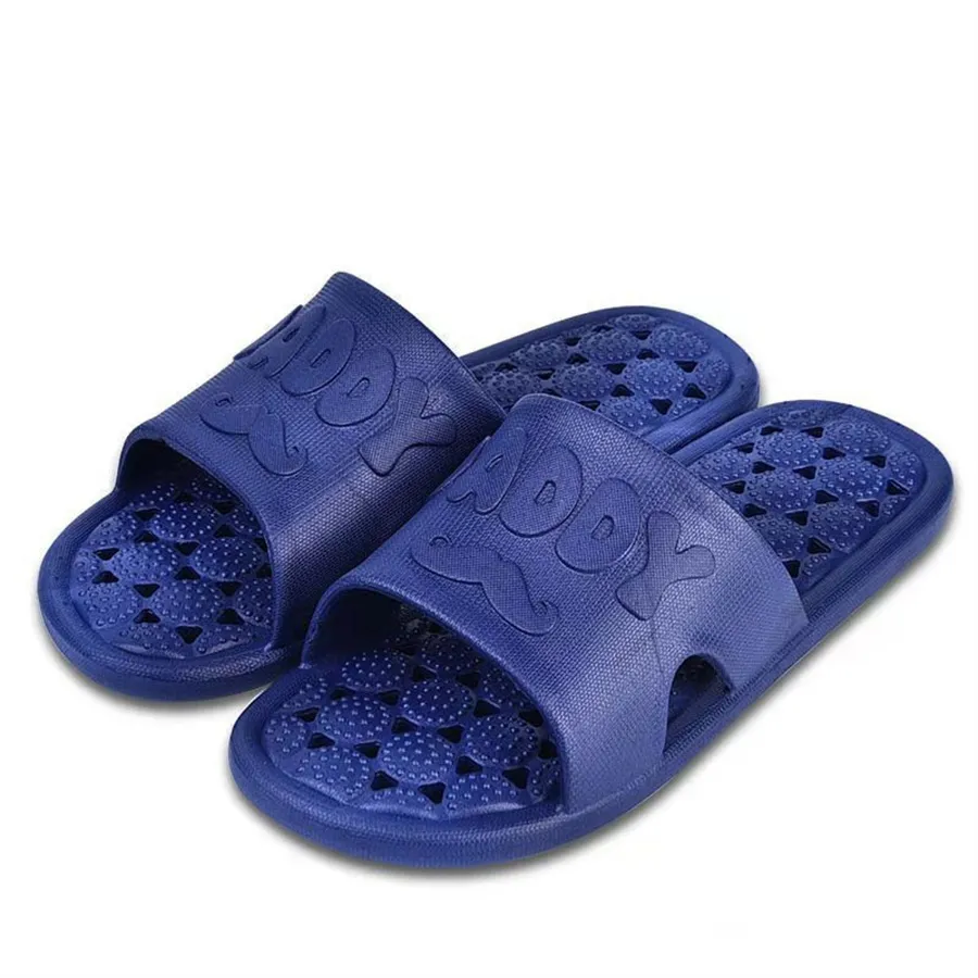 Fashion Simple Solid Rubber Slippers For Women Indoor Flip Flops DGHBV