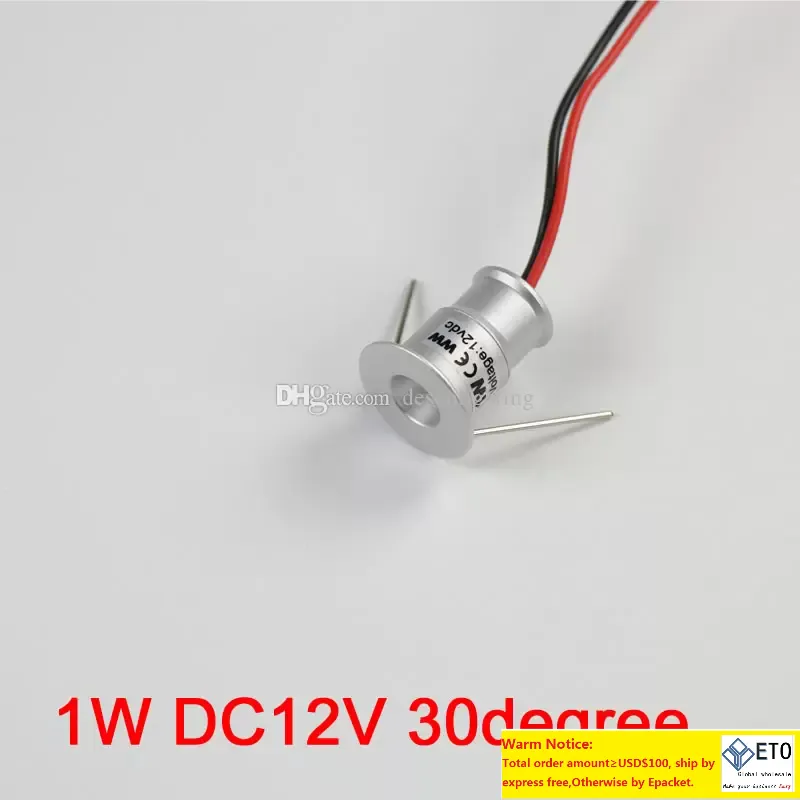 Mini Downlight Led 12v 1w Encastré Petit Spot Lumière Plafond Cuisine Salle Escalier Interieur Led Projecteur Avec Transformateur Ac110 220v