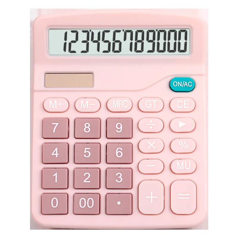 Wholesale 12 Digits Dual Power Supply Calculator For Home Office School