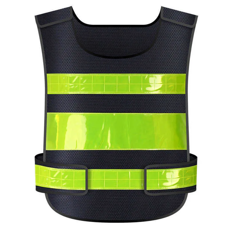 Wholesale Adjustable Reflective Construction Safety Vest With Pockets
