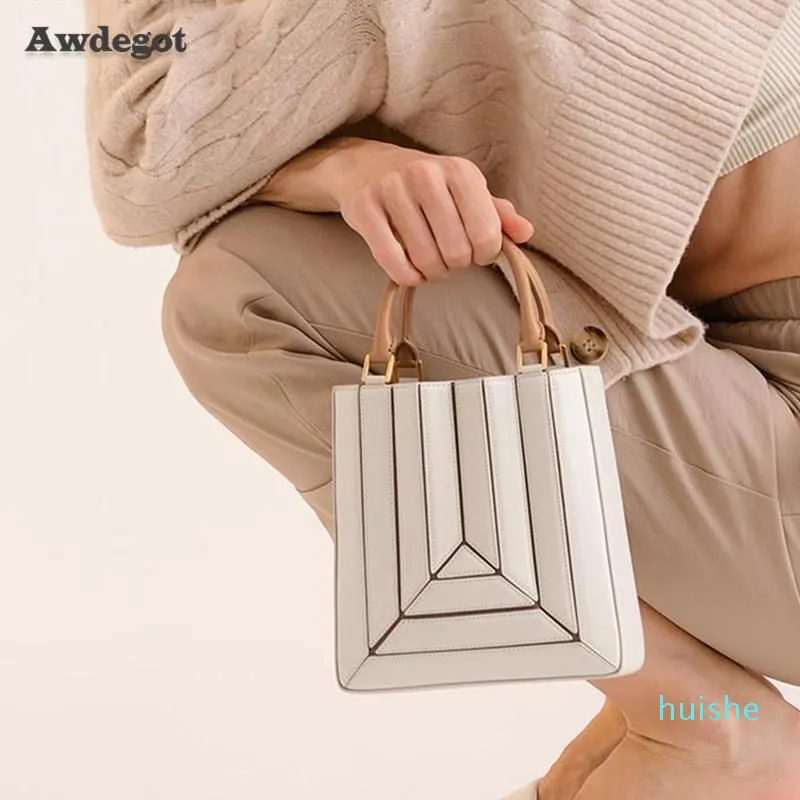 Evening Bags Panelled Beige Striped Small Tote For Women Handle Mini Crossbody Shoulder Handbag Female Rainbow Color Sling Bag Lady