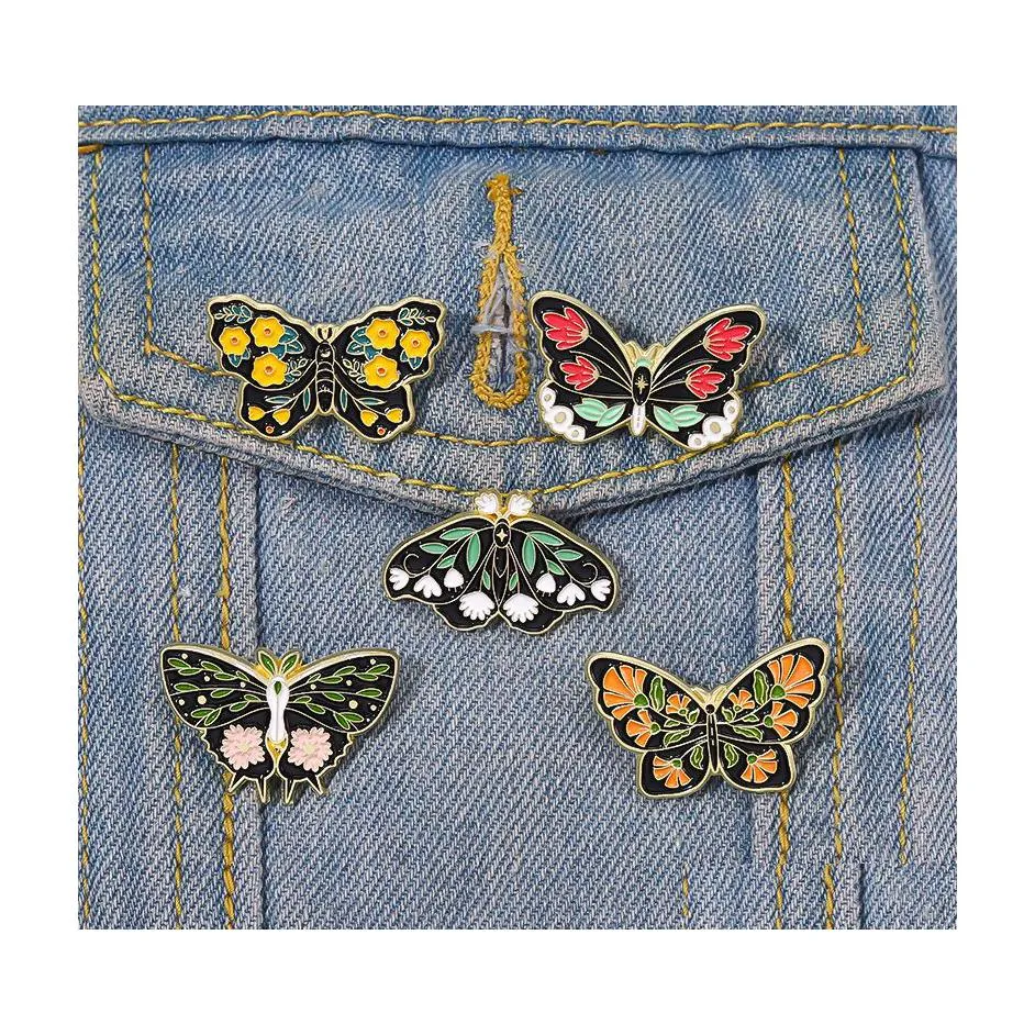 Broches broches papillon