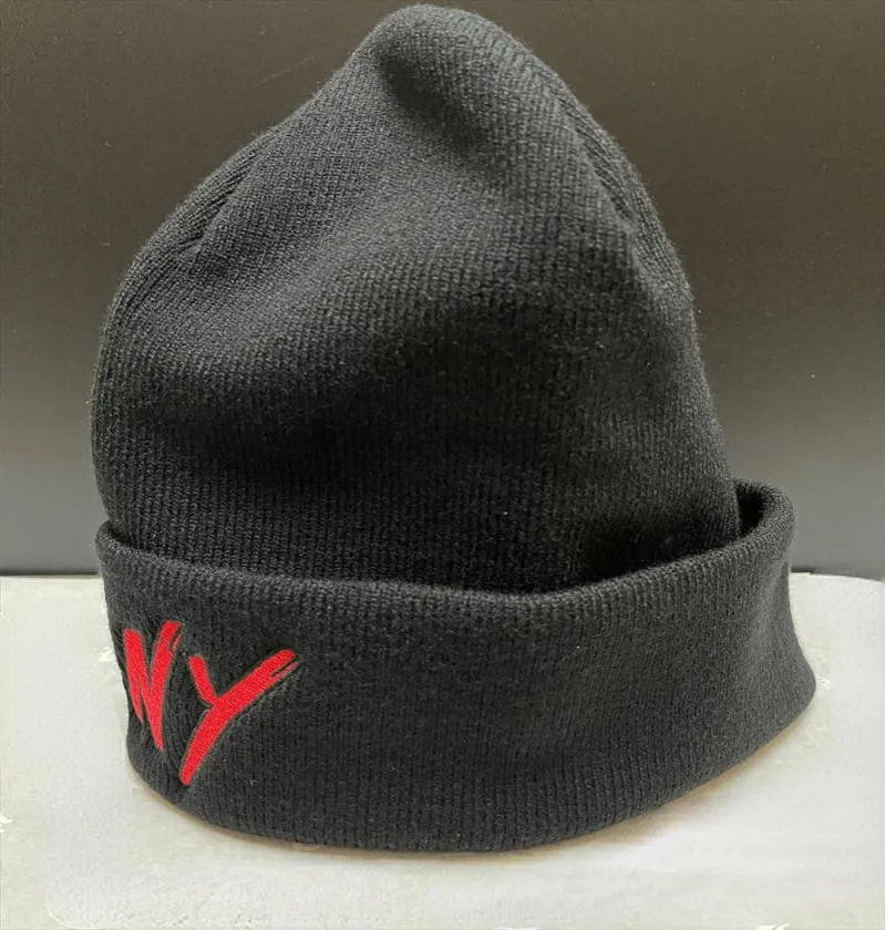 Popular Logo Luxury Embroidery Knitted Hat Thin Baotou Cap Trend Design Wool Caps Net Red Hats Autumn and Winter3517204