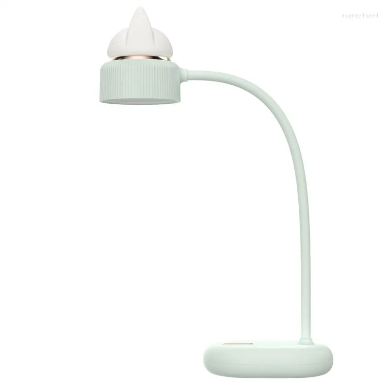 Lampes de table Lampe de bureau pliable LED avec veilleuse 3 niveaux d'intensité d'éclairage USB rechargeable pour étude dans le salon cadeau pour enfants