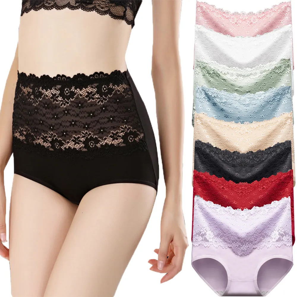 Comfortable High Waisted Seamless Lace Lace Hipster Panties For Women Soft,  Stretchy, And Sexy Available In Large Sizes 221202 From Mu02, $18.63