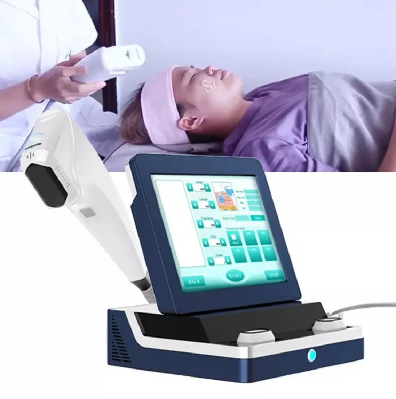 HIFU MAKİNELERİ Kırışıklık Azaltma Ve Cilt Gençleştirme Için 9D