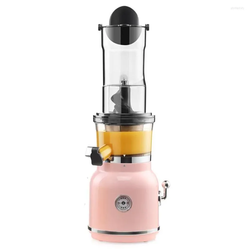 Juicers Wide Chute Slow Juicer Screw Cold Press Juice Extractor For Nutrient Fruit & Vegetable Machine BPA FREE