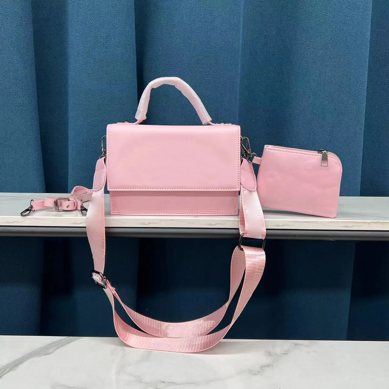 Kadın Satchel Omuz Çantası Bevelyn Bozuk Para Kesesi ile Crossbody Çanta Lüks Desihner Deri Flap Messenger çanta TK maxx Çanta cüzdan